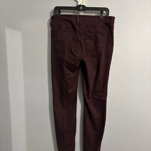 Buffalo David Bitton Hanna Women's Jeans, Purple Size 12 High-Rise Skinny - Picture 3 of 9